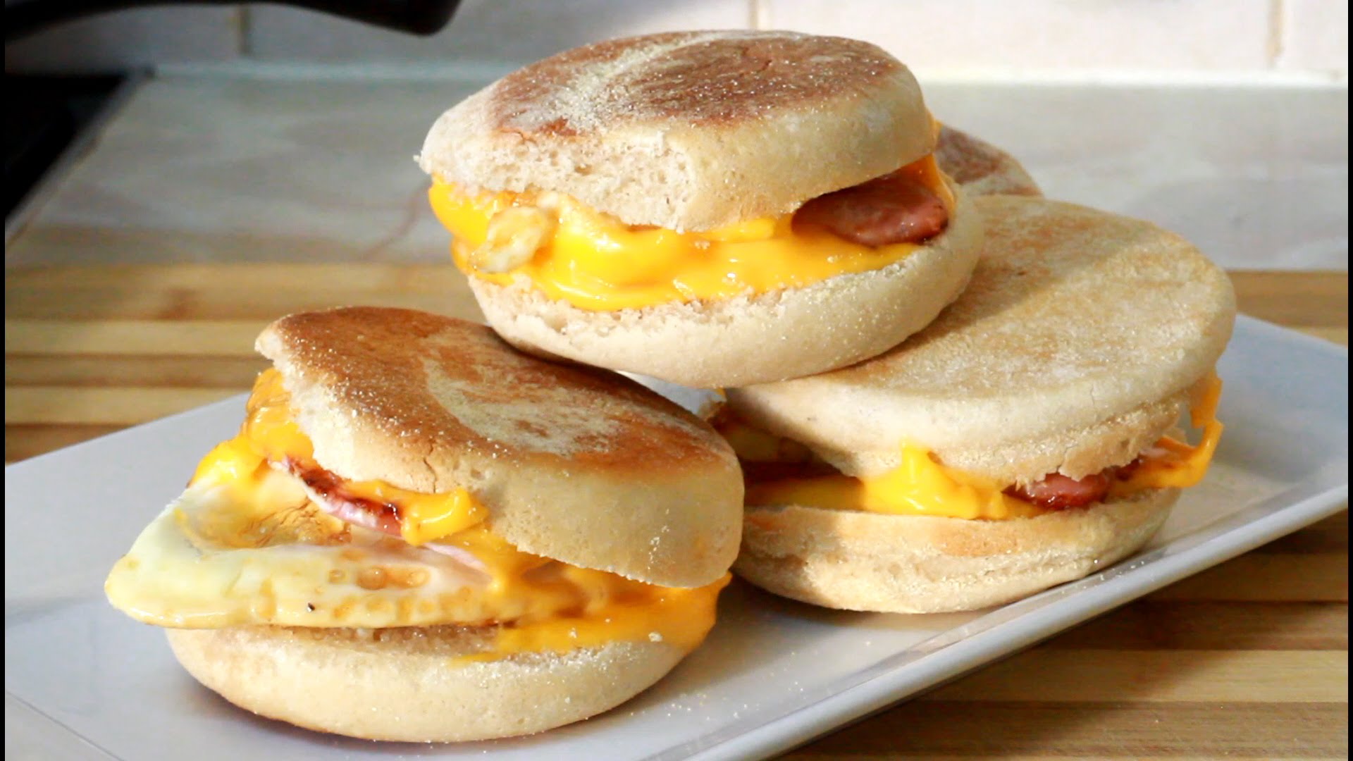 Recette hyper facile de petits pains anglais
