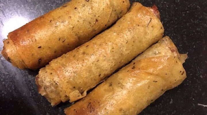 Mini doigts de Fatma au pastrami