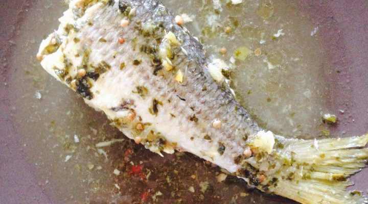 Poisson ‘citronné’ au four