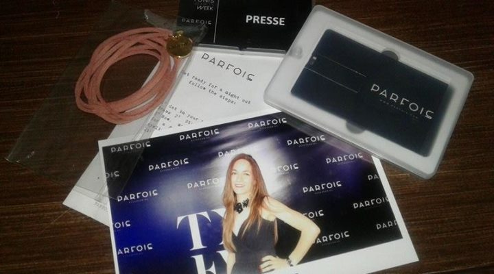 Invitée à la soirée Parfois de la Fashion Week