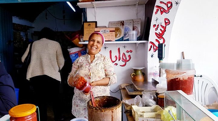 La salade méchouia ‘Diari’ de Chahida