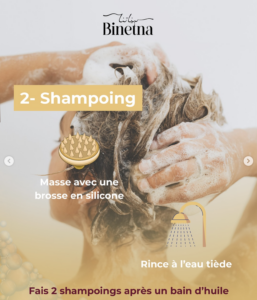 Shampoing pour cheveux texturés/bouclés